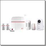 Беспроводная GSM/Wi-Fi сигнализация с IP камерой "Страж Видео-Home" общий вид
